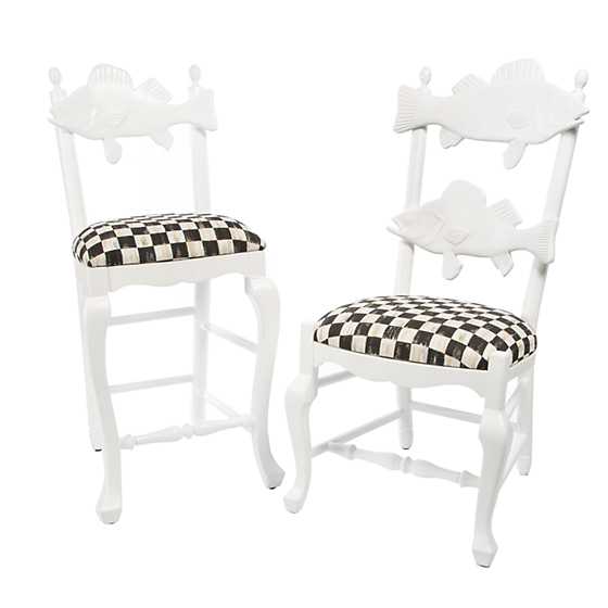Courtly Check Outdoor Fish Chair