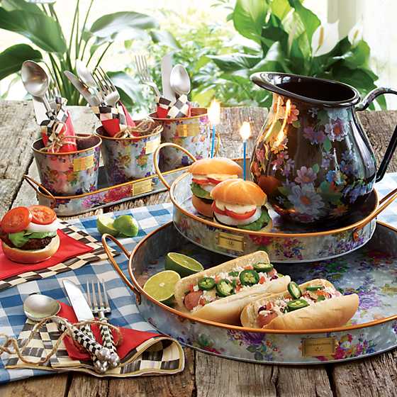 Flower Market Pitcher - Black