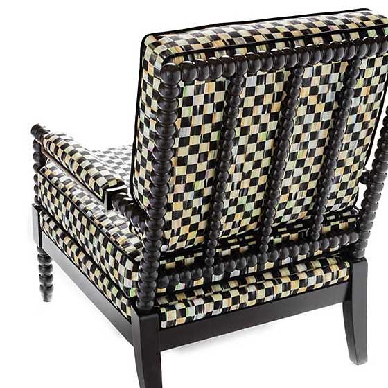 Spindle Check Outdoor Chair