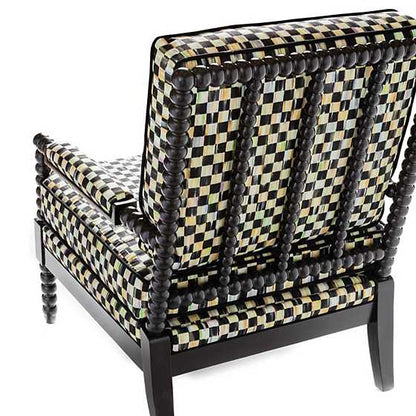 Spindle Check Outdoor Chair