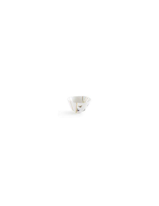 SELETTI Kintsugi Porcelain fruitbowl n'2 - pack of 2