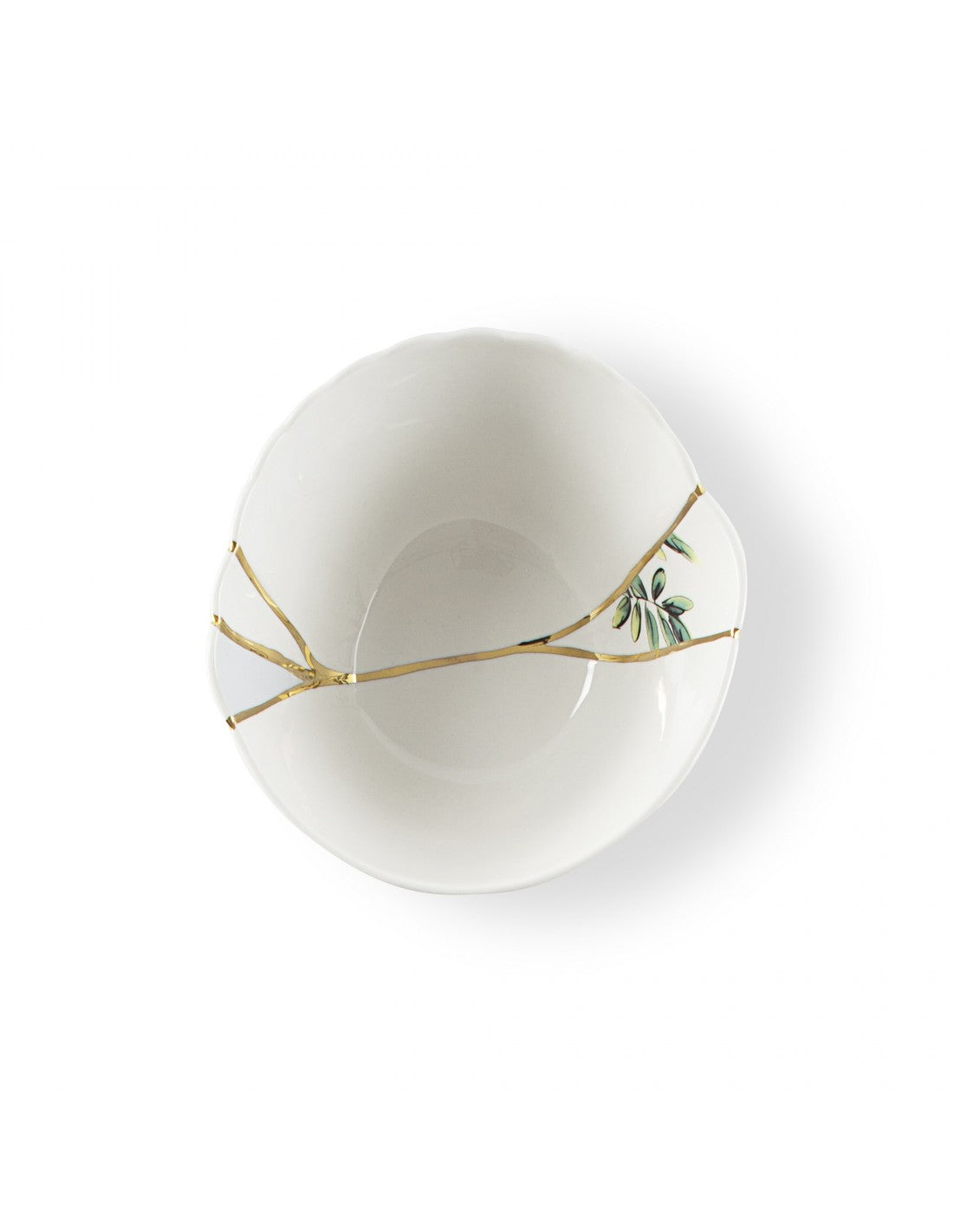 SELETTI Kintsugi Porcelain fruitbowl n'2 - pack of 2