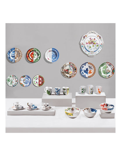 SELETTI Hybrid Porcelain Dessert plate - Eudossia - pack of 2
