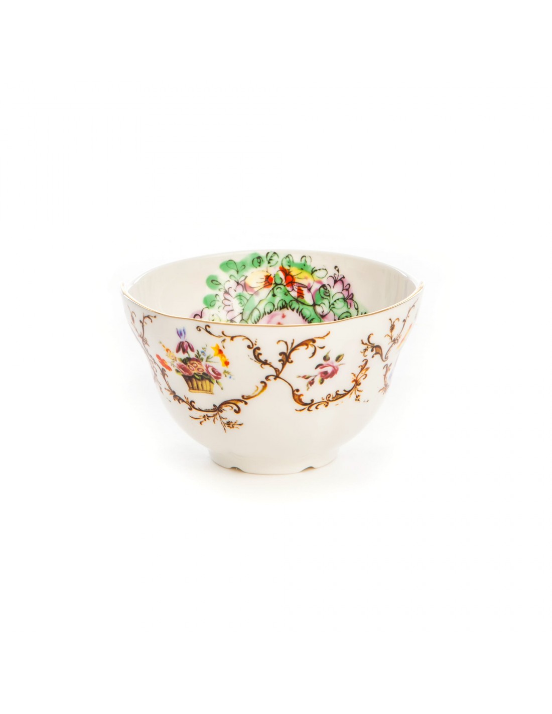 SELETTI Hybrid Porcelain Fruit bowl - Irene - set of 2