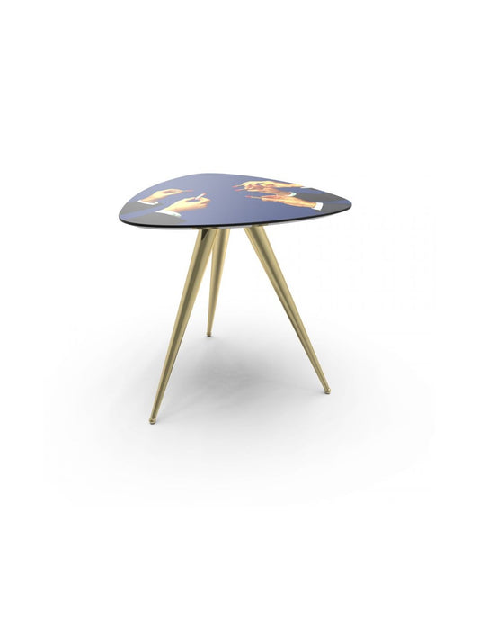 SELETTI Toiletpaper Side table - Black - Lipsticks
