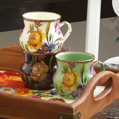Flower Market Mug - White