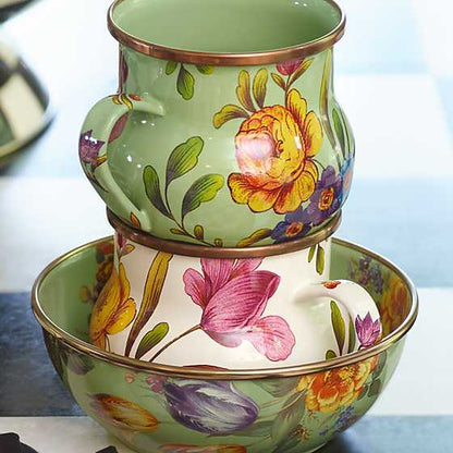 Flower Market Mug - White