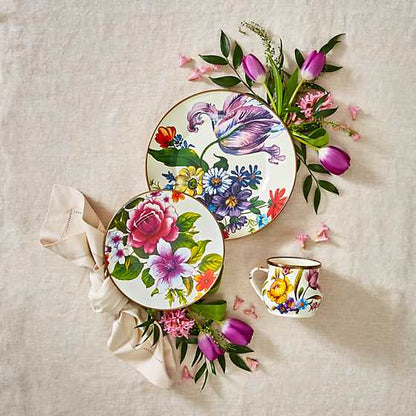 Flower Market Mug - White