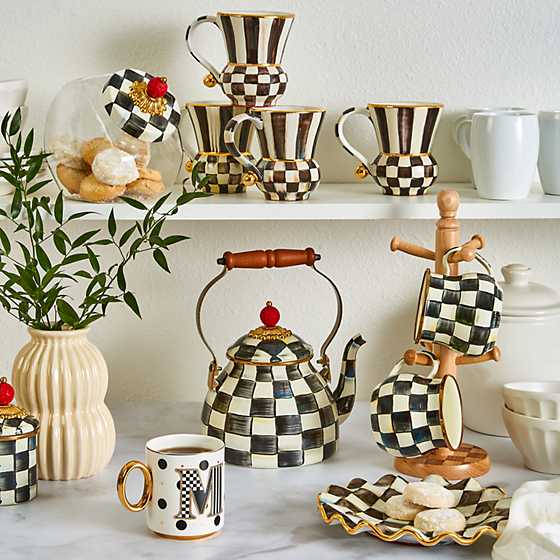 MacKenzie-Childs Courtly Check Mug