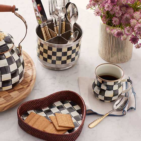 MacKenzie-Childs Courtly Check Mug