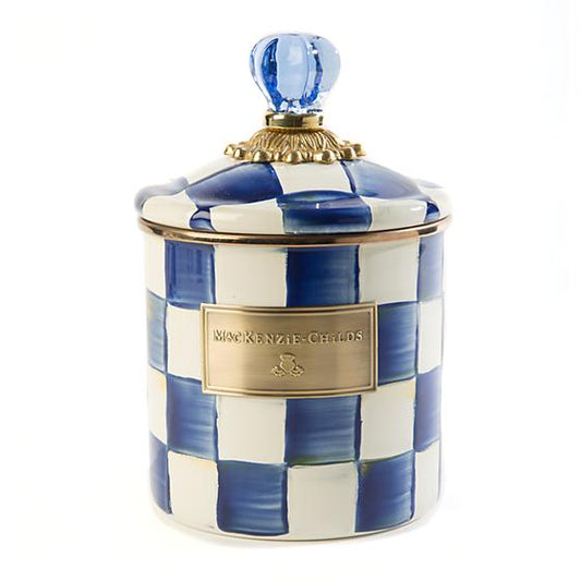 MacKenzie-Childs Royal Check Canister - Small Kitchen Mackenzie Childs 